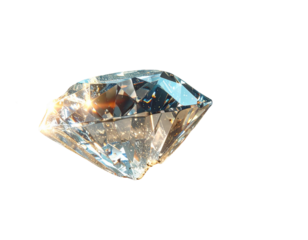 Broken Diamond Explosion Effect PNG