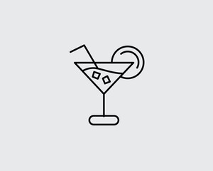 vector illustration of a glass of wine