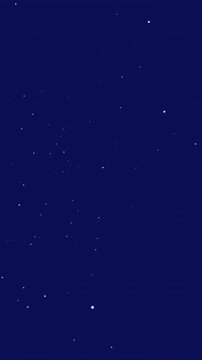 Simple Dark Blue Space Stars Field Texture Design Background Element