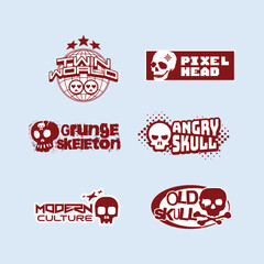 Obraz premium set of stamps with text