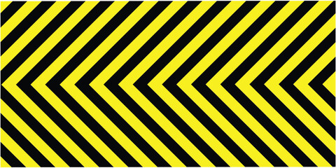 Black and yellow warning chevron seamless pattern icon vector. Dynamic Backgrounds, Attention Grabbing Overlays symbol. vector illustration.