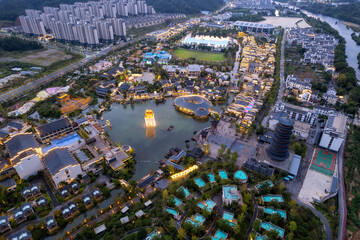 Fototapeta premium Wuyuan, Huizhou, China,