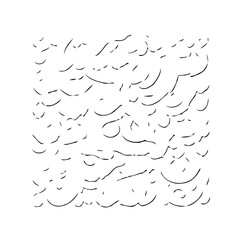 Abstract water surface pattern seamless design reflecting soft light making this conceptual