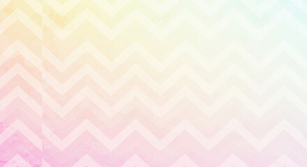 Pastel chevron pattern with soft color gradient