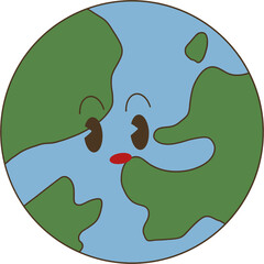 Illustration of earth