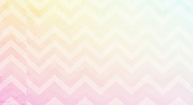 Pastel chevron pattern with soft color gradient