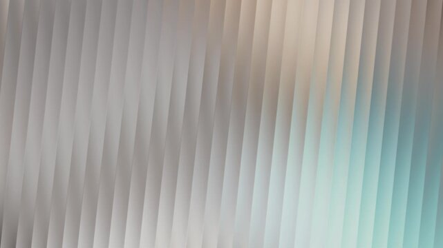 Abstract vertical blinds with a gradient of warm beige to cool blue