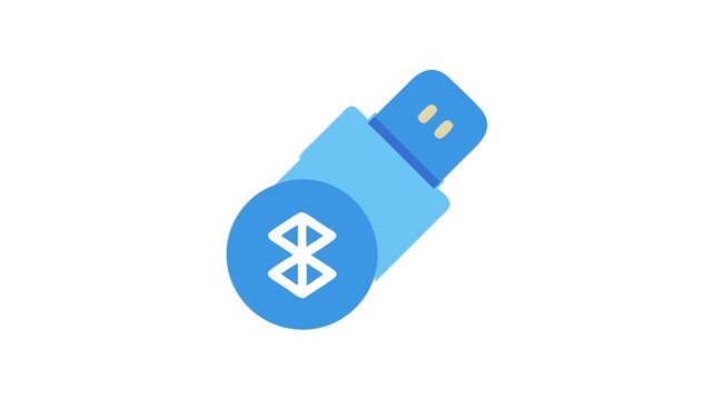  Compact Bluetooth Adapter Icon for Devices