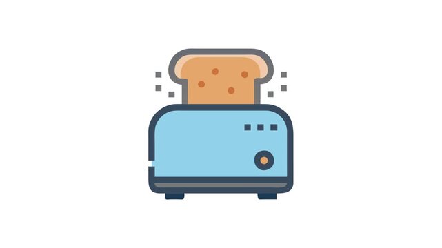  Compact Bread Toaster Icon for Quick Toast