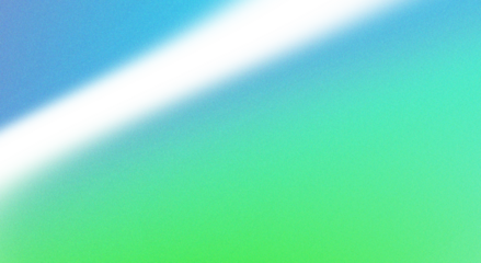 Abstract diagonal black swirl through vibrant blue and green gradient transparent background pattern 