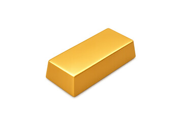 Gold bar representing wealth investment and finance