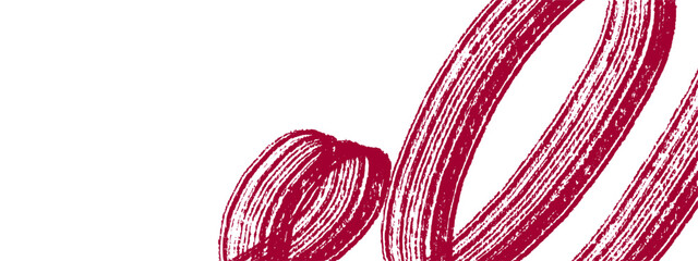 Brush stroke abstract background with dynamic red brush stroke texture. Brush stroke creates bold artistic element for design, making brush stroke expressive and modern