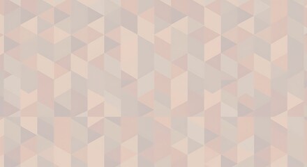 Modern geometric pattern design in soft pastel tones