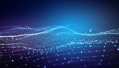デジタルニューラルネットワーク。AI（人工知能）技術マシンディープラーニングの概念。Digital neural network. AI (artificial intelligence) technology machine deep learning concept.