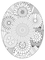 PrintFlowers Coloring Pages For Adules