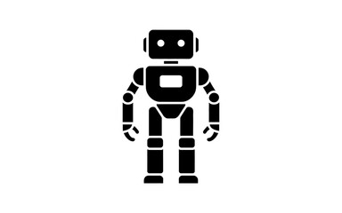 funny cartoon robot