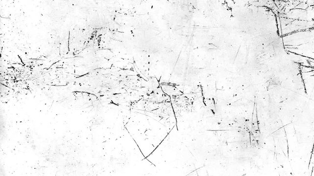 Grunge Texture Overlay White PaperTexture Background.Animation 4K