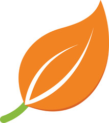 leaf icon vector illustration design
