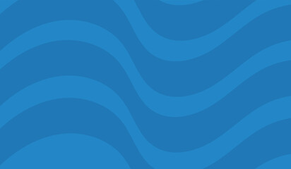 Sea waves layer vector background illustration. Sea beach