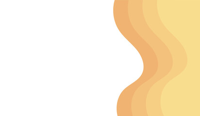 Sea waves layer vector background illustration. Sea beach