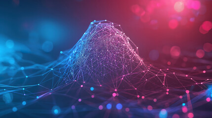 Technology Web Design Featuring Virtual and Futuristic Elements