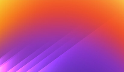 Modern gradient abstract illustration with bandy lines. Textured wave pattern for backgrounds.