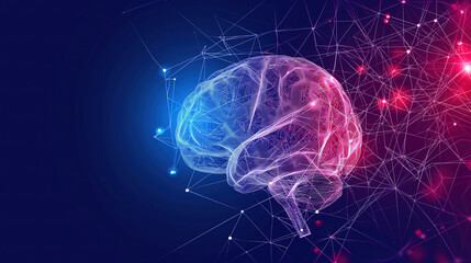 Frontal Lobe Connections and Brain Activity in a Cognitive Concept Illustration