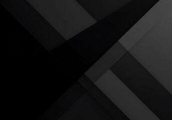 Abstract, minimalist background featuring overlapping dark grey and black geometric chevron shapes suggesting motion and depth
