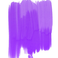 Purple brush paint stroke with abstract textured artistic background design