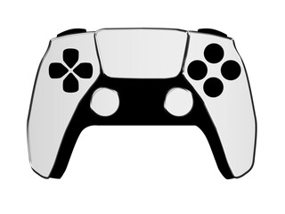 video game controller silver.eps © Francis