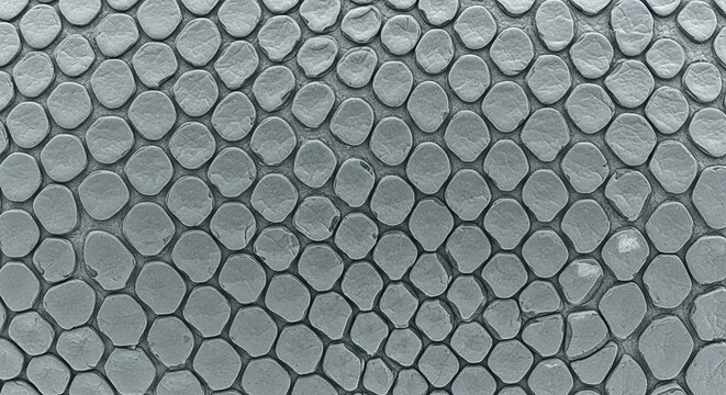 Reptile scale pattern forms a detailed monochrome textured surface for scientific or graphic design backdrops.