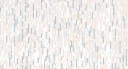 A subtle abstract pattern of vertical dashed lines in a palette of neutral tones creating a textured background.