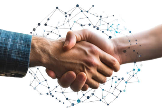 Building connections through virtual networking and collaboration at a business event focused on partnerships and growth opportunities for professionals