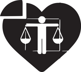 Black and white vector illustration set of man and woman business icons with bags and briefcases