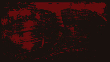 Grainy red background with spray texture, red the​ pattern​ of​ surface​ wall​ concrete, Metal texture with scratches and cracks, Monochrome texture, Image includes a effect.eps10