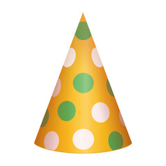 yellow party hat