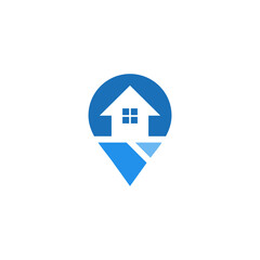 Home map icon vector