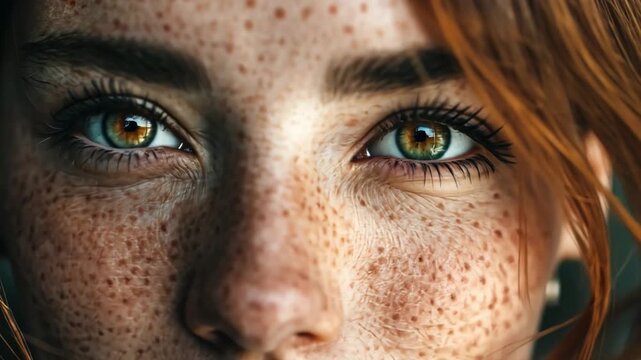 A person in minimal fashion, a portrait of vivid optimism and positive well-being.