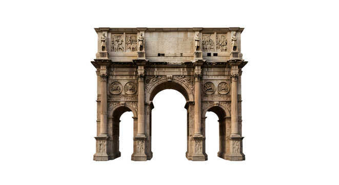 Arch Of Constantine Isolated Photo
