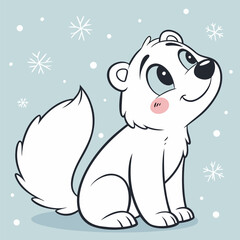 Sweet Polar Bear in Warmth