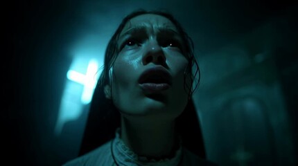 Paranormal things. Devil-ridden. Young girl gone mad as she is possessed by spirits. Obsessed exorcist