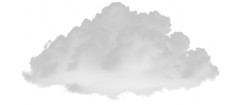 white clouds floating isolate transparent backgrounds 3d illustrations png