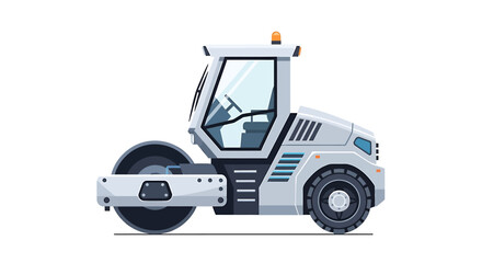 Excavator Operating on Industrial Site, Illustration, Isometric, Clean Background, Whisk_81668e378adbeb9abef4495c4d6f3312dr.eps Concept