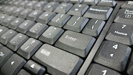 Enter Key on the Personal Computer Keyboard