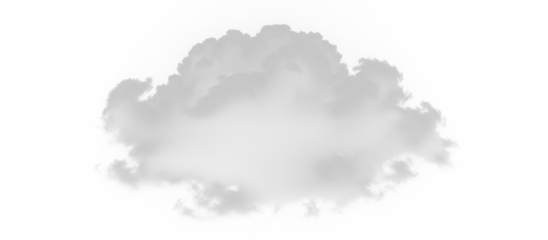 Seasons white clouds floating isolate transparent backgrounds 3d illustrations png