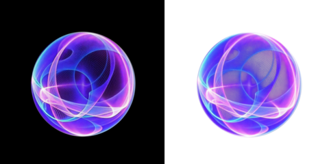 Bright glowing overlays available in PNG format, ideal for enhancing your photos with stunning transparent effects