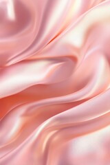 Pink silk fabric with shiny folds perfect for fashion branding beauty packaging and romantic visual content