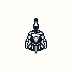 Gladiator in war Logo