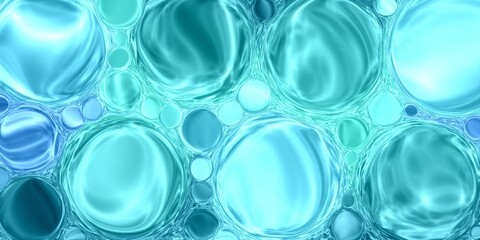 landscape abstract blue background