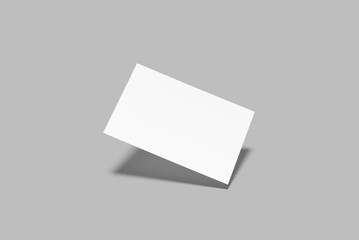 A6 Postcard blank mockup Template